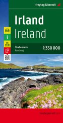 Freytag & Berndt Autokarte Irland 1:350.000. Irlande. Ireland. Irlanda
