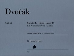 Antonín Dvorák - Slawische Tänze op. 46 für Klavier zu vier Händen