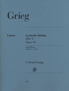 Edvard Grieg - Lyrische Stücke Heft V, op. 54 - Heft.5