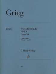 Edvard Grieg - Lyrische Stücke Heft V, op. 54 - Heft.5