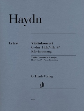 Haydn, Joseph - Violinkonzert G-dur Hob. VIIa:4