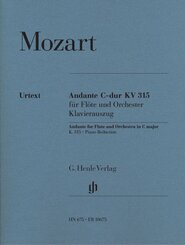 Wolfgang Amadeus Mozart - Andante C-dur KV 315 f&uuml;r Fl&ouml;te und Orchester