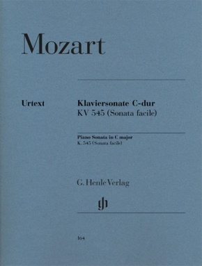 Mozart, Wolfgang Amadeus - Klaviersonate C-dur KV 545 (Facile)