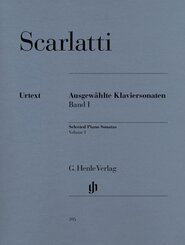 Domenico Scarlatti - Ausgewählte Klaviersonaten, Band I - Bd.1