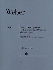 Carl Maria von Weber - Concertino op. 26 f&uuml;r Klarinette und Orchester