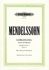 Lobgesang (Symphonie Nr.2 ) op.52, Klavierauszug