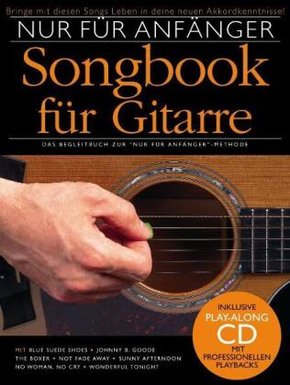 Nur für Anfänger, Songbook für Gitarre, m. Audio-CD - Bd.1