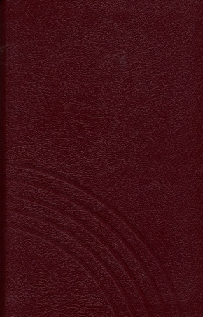 Evangelisches Gesangbuch, Ausgabe für fünf unierte Kirchen, rot, Goldschnitt