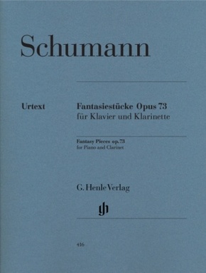 Schumann, Robert - Fantasiestücke op. 73 für Klavier und Klarinette