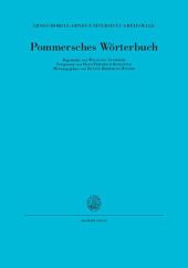 Pommersches Wörterbuch: 11. Lieferung (hopsa bis Kaffe)