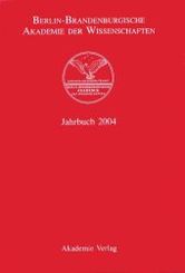 Berlin-Brandenburgische Akademie der Wissenschaften Jahrbuch 2004