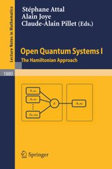 Open Quantum Systems I - Vol.1