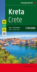 Freytag & Berndt Autokarte Kreta. Crete. Creta; Crete; Creta