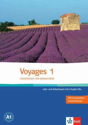 Voyages - Französisch für Erwachsene: Lehr- und Arbeitsbuch, m. 2 Audio-CDs