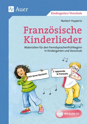 Französische Kinderlieder, m. 1 CD-ROM