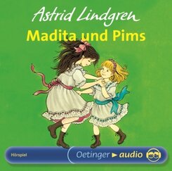 Madita 2. Madita und Pims, 1 Audio-CD