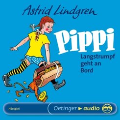 Pippi Langstrumpf 2. Pippi Langstrumpf geht an Bord, 1 Audio-CD