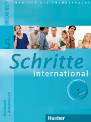 Schritte international - Deutsch als Fremdsprache: Kursbuch + Arbeitsbuch, m. Audio-CD/CD-ROM