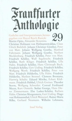 Frankfurter Anthologie - Bd.29