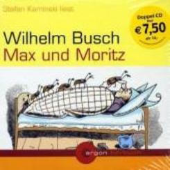 Max und Moritz / Die fromme Helene / Fipps der Affe / Die Knopp-Trilogie, 2 Audio-CDs (5 Expl.)
