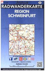 Fritsch Karte - Region Schweinfurt, Radwanderkarte