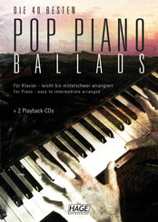 Pop Piano Ballads mit 2 Playback-CDs - Bd.1