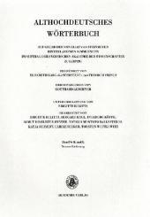 Althochdeutsches Wörterbuch: Band V: K-L, 9. Lieferung (lant bis leben)