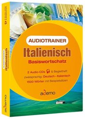 Audiotrainer Italienisch Basiswortschatz, 2 Audio-CDs, Audio-CD
