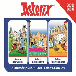 Asterix, Hörspielbox, 3 Audio-CDs
