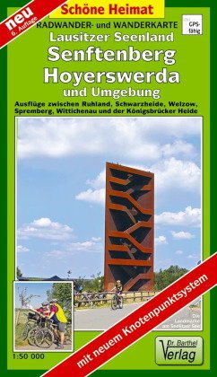 Doktor Barthel Karte Lausitzer Seenland, Senftenberg, Hoyerswerda und Umgebung