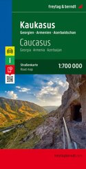 Kaukasus, Straßenkarte 1:700.000, freytag & berndt