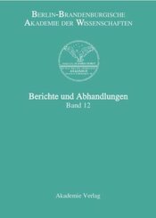Berichte und Abhandlungen: Band 12 - Bd.12