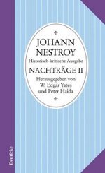 Sämtliche Werke, Historisch-kritische Ausgabe: Nachträge - Tl.2