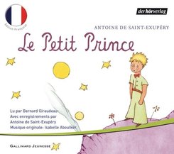 Le petit prince, 2 Audio-CDs - Der kleine Prinz, 2 Audio-CDs, franz. Version, 2 Audio-CDs