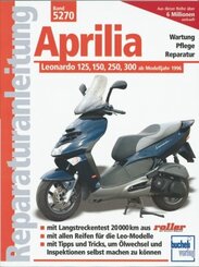 Aprilia Leonardo 125, 150, 250, 300 ab Modelljahr 1996