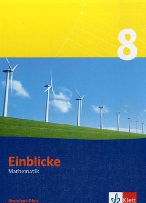 Einblicke Mathematik 8. Ausgabe Rheinland-Pfalz