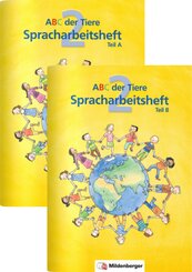 ABC der Tiere 2 - 2. Schuljahr, Spracharbeitsheft, 2 Tle. - Tl.A/B