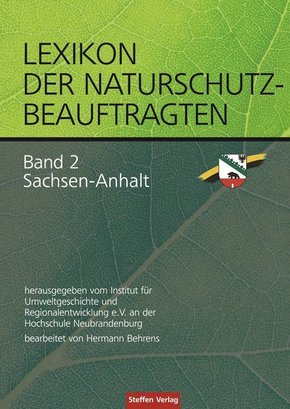 Lexikon der Naturschutzbeauftragten: Sachsen-Anhalt