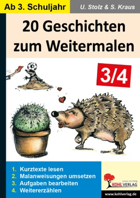 20 Geschichten zum Weitermalen - Band 2 (3./4. Schuljahr) - Bd.2