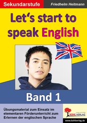 Let's start to speak English