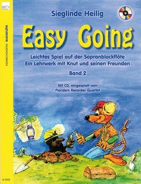 Easy Going. Leichtes Spiel mit der Sopranblockflöte. Ein Lehrwerk... / Easy Going, m. 1 Audio-CD - Bd.2