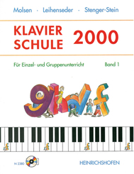 Klavierschule 2000 / Klavierschule 2000 (mit CD), m. 1 Audio-CD - Bd.1