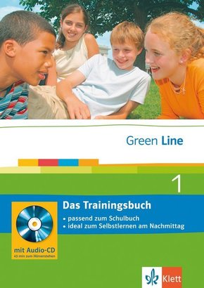 Green Line, Neue Ausgabe für Gymnasien: Klasse 5, Das Trainingsbuch m. Audio-CD