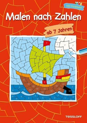 Malen nach Zahlen ab 7 Jahren