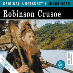 Robinson Crusoe, englische Version, 1 MP3-CD
