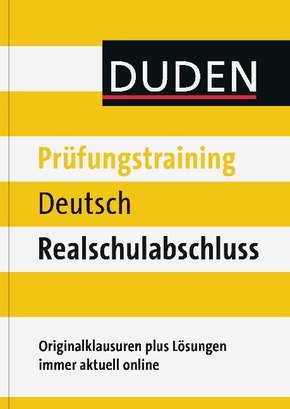 Duden Prüfungstraining Deutsch Realschulabschluss 2012