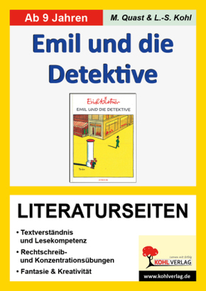 Erich Kästner 'Emil und die Detektive', Literaturseiten