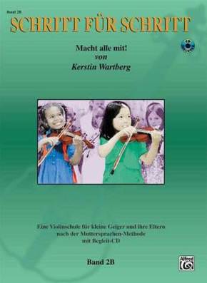 Schritt für Schritt. Macht alle mit!, für Violine, m. Audio-CD - Bd.2B