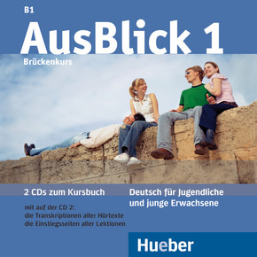 AusBlick, Deutsch für Jugendliche und junge Erwachsene: Brückenkurs, 2 Audio-CDs zum Kursbuch