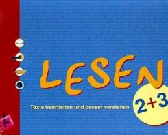 Lernbuch: Lesen 2/3. Texte bearbeiten und besser verstehen